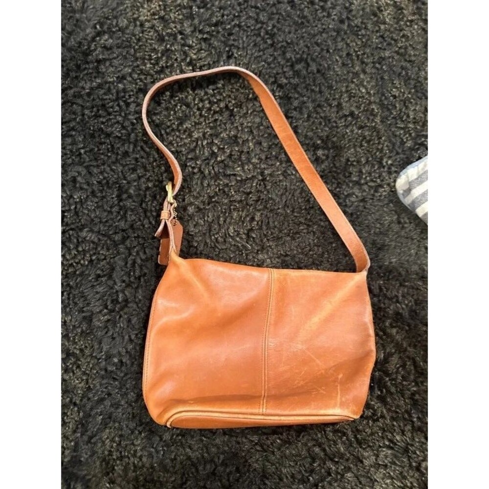 Coach vintage bucket bag, cognac color